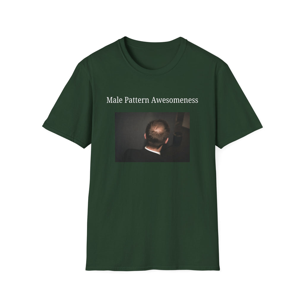 Male Pattern Awesomeness T-Shirt