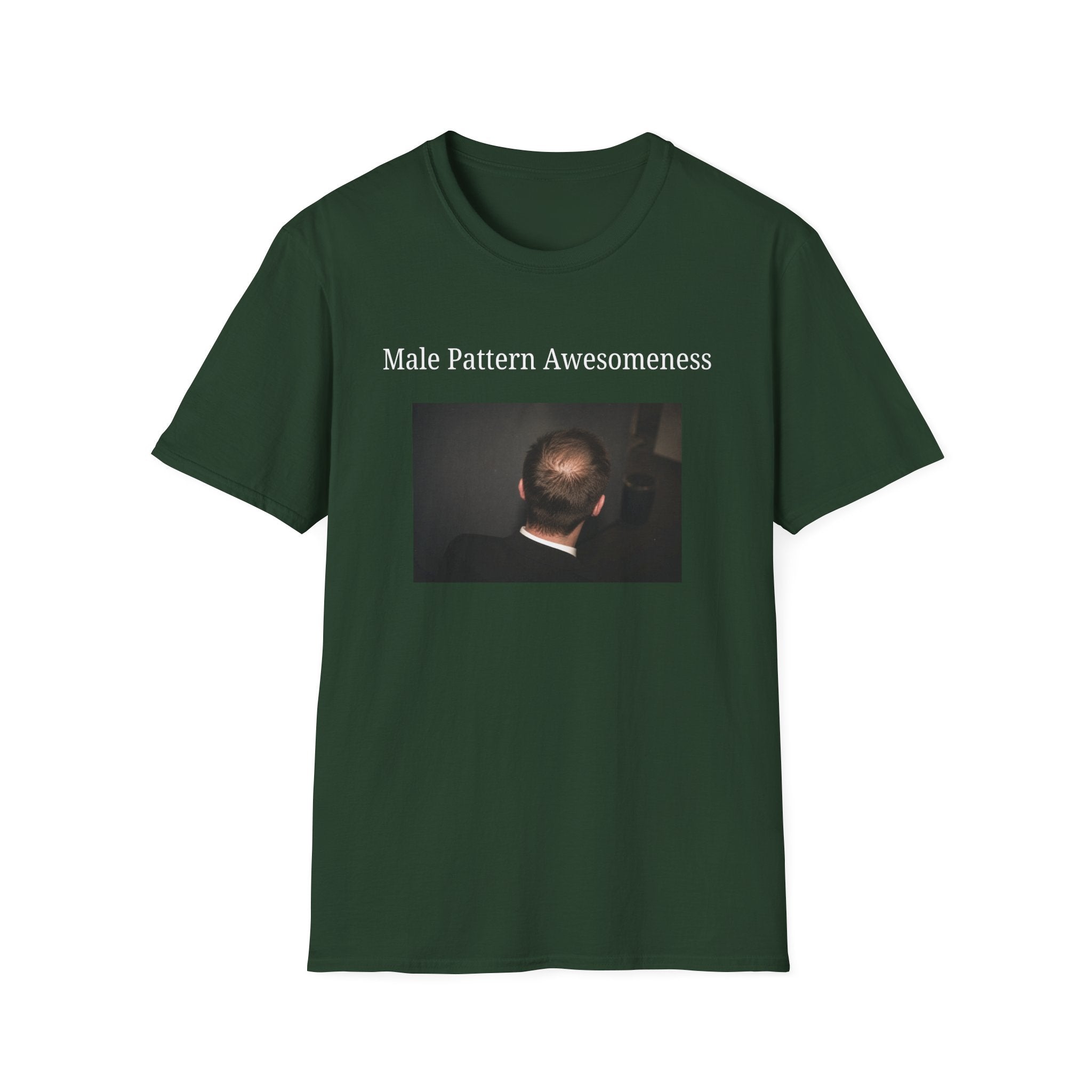 Male Pattern Awesomeness T-Shirt