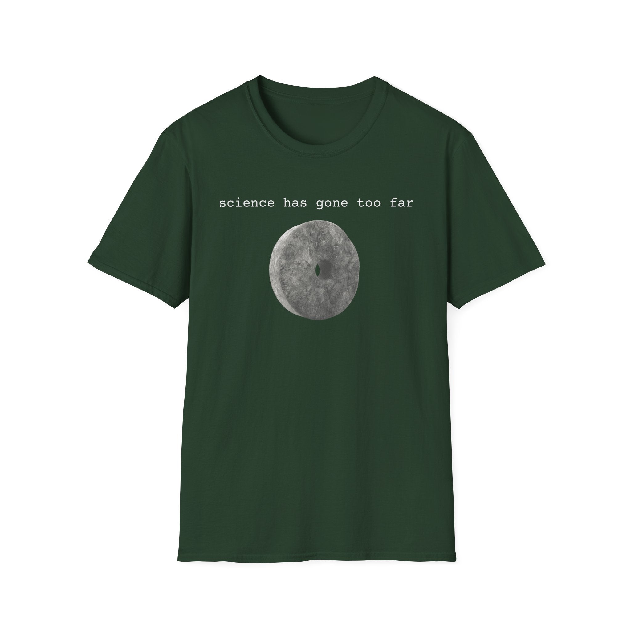 science has gone too far Sumerian wheel T-Shirt