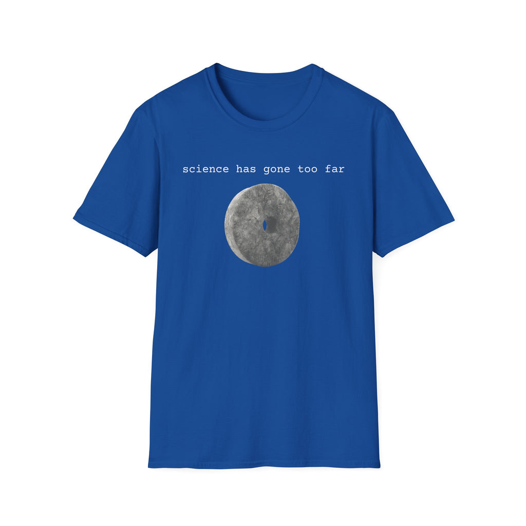 science has gone too far Sumerian wheel T-Shirt