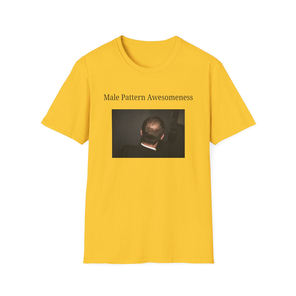 Male Pattern Awesomeness T-Shirt