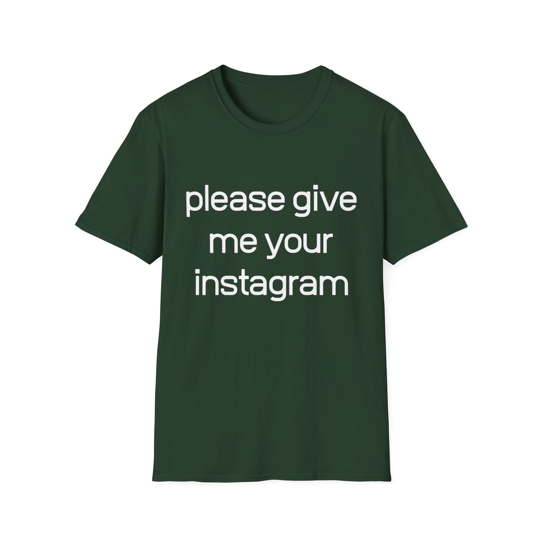 give me your instagram twin T-Shirt