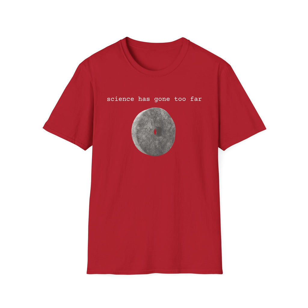 science has gone too far Sumerian wheel T-Shirt