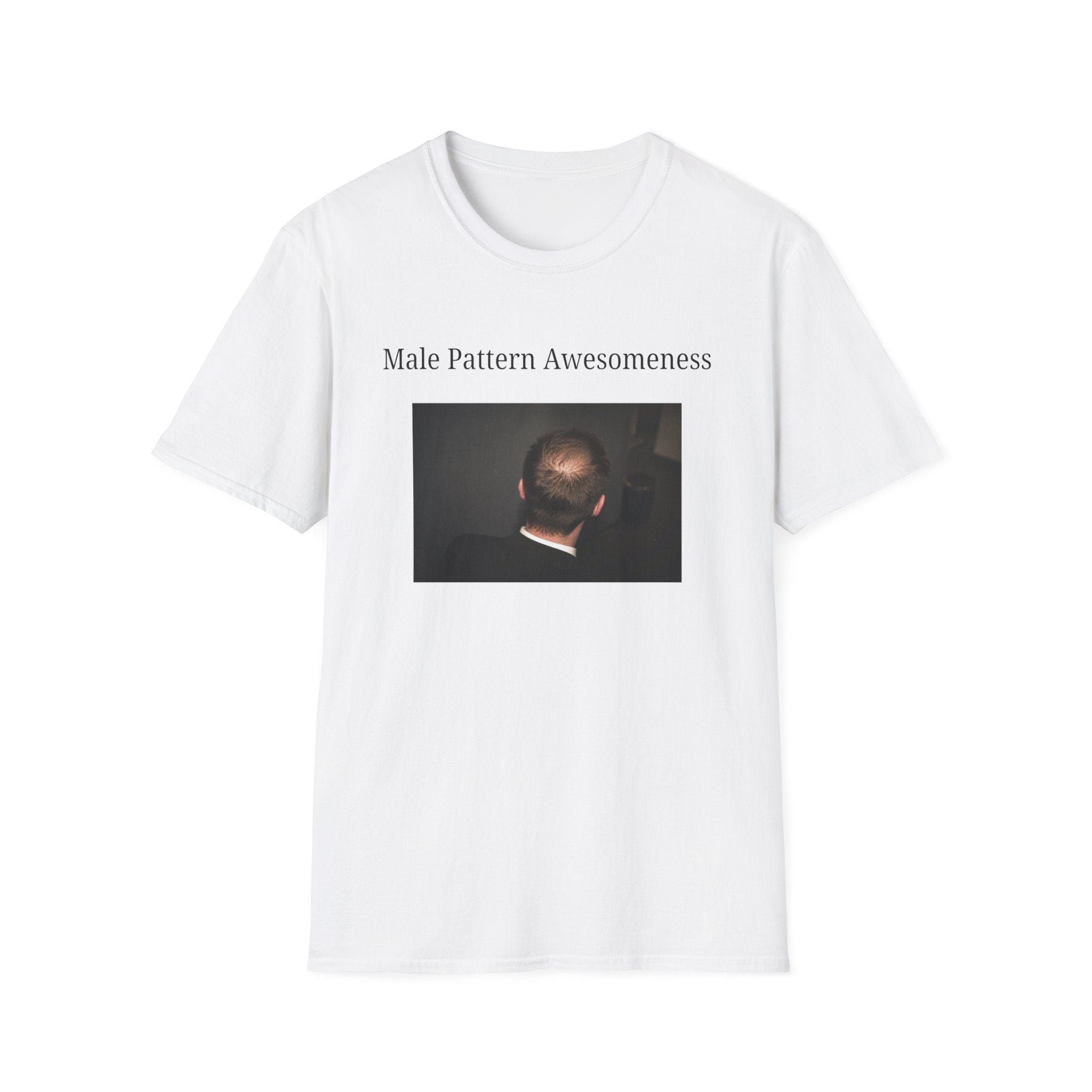 Male Pattern Awesomeness T-Shirt