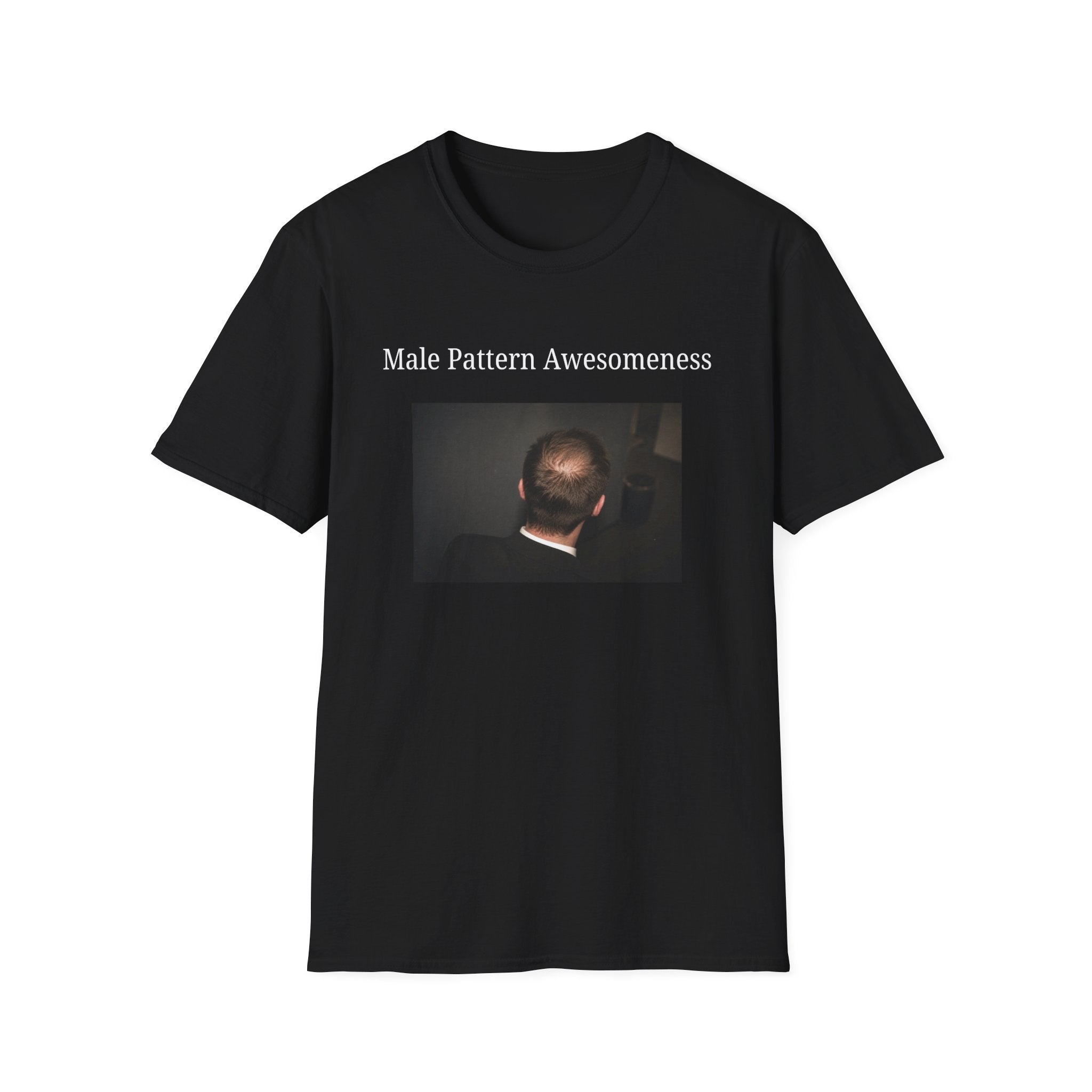 Male Pattern Awesomeness T-Shirt
