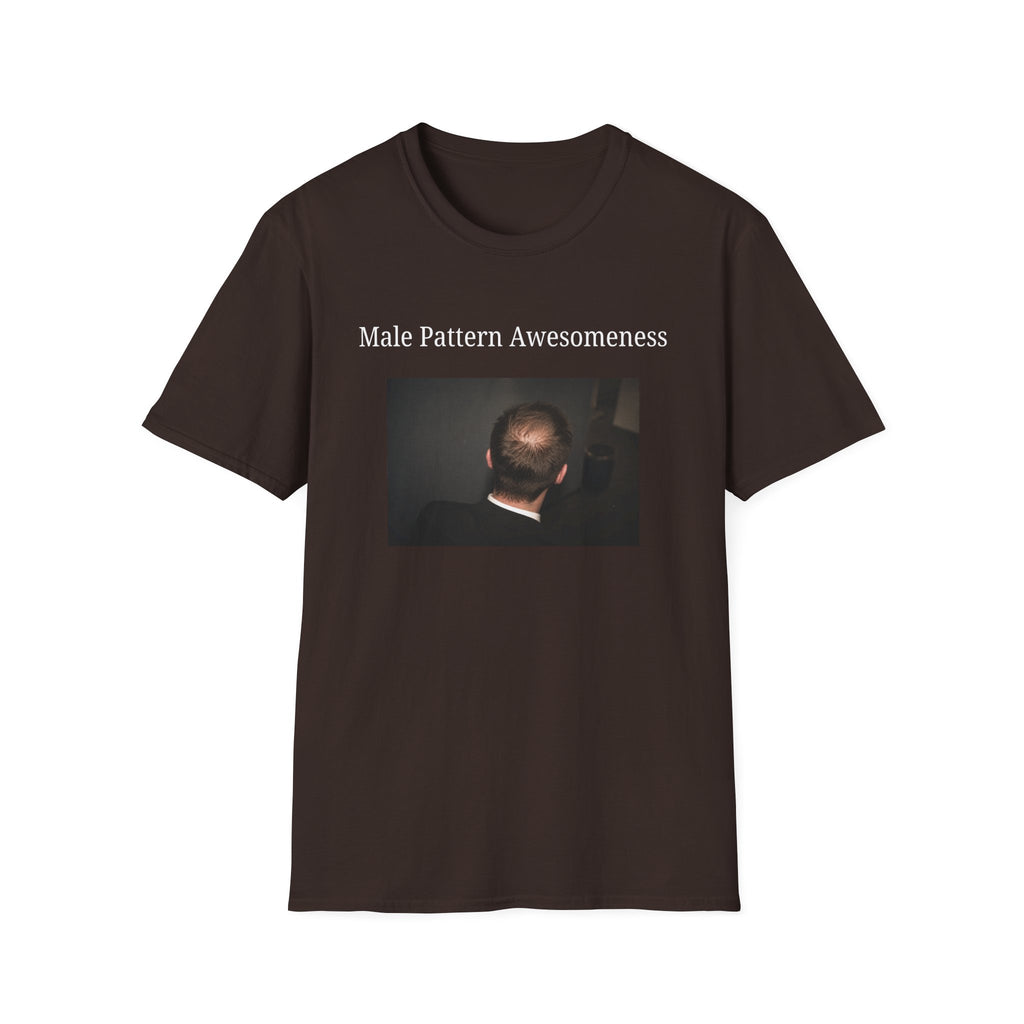 Male Pattern Awesomeness T-Shirt