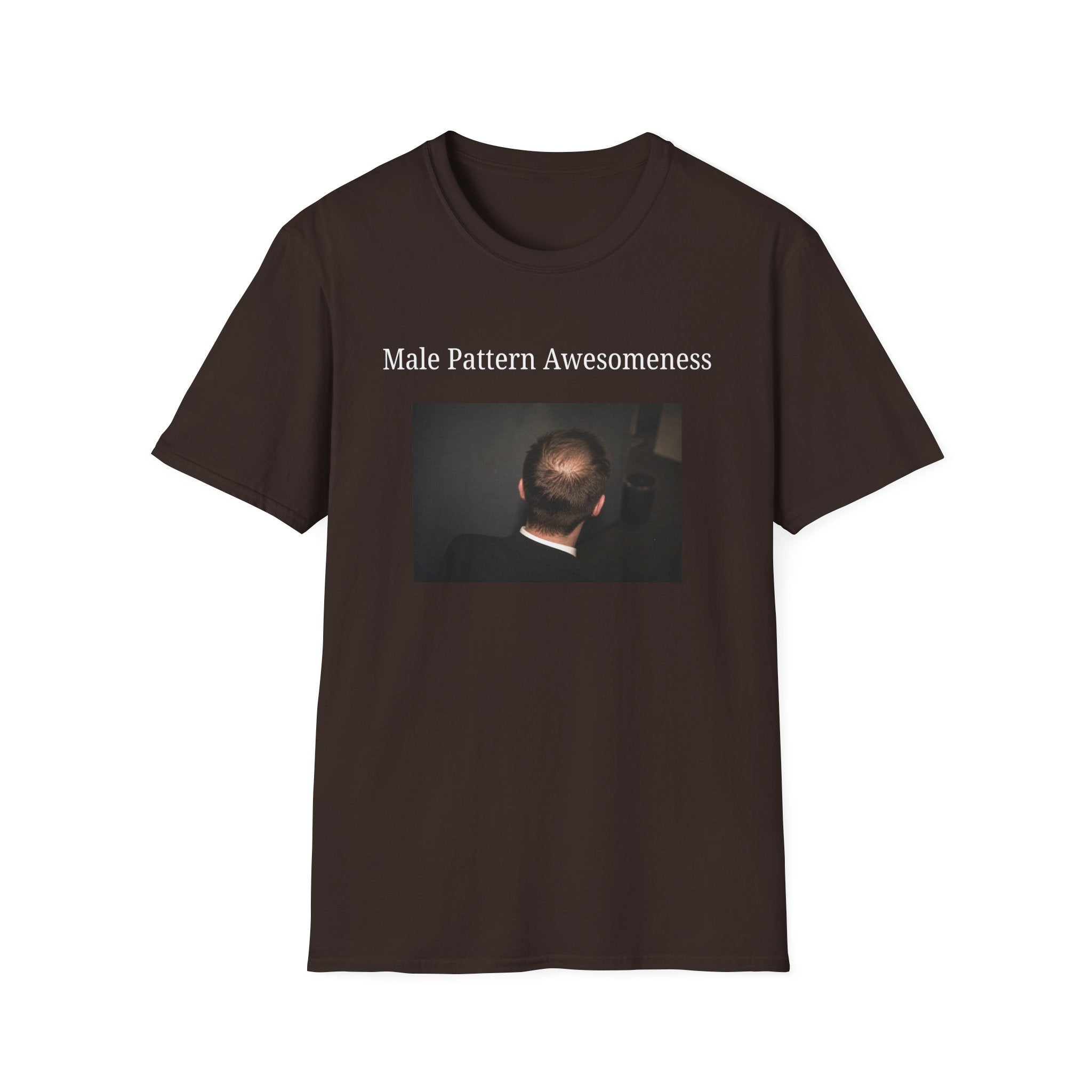 Male Pattern Awesomeness T-Shirt