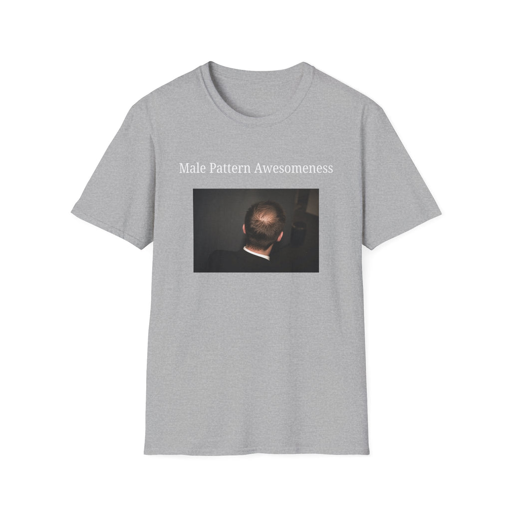 Male Pattern Awesomeness T-Shirt