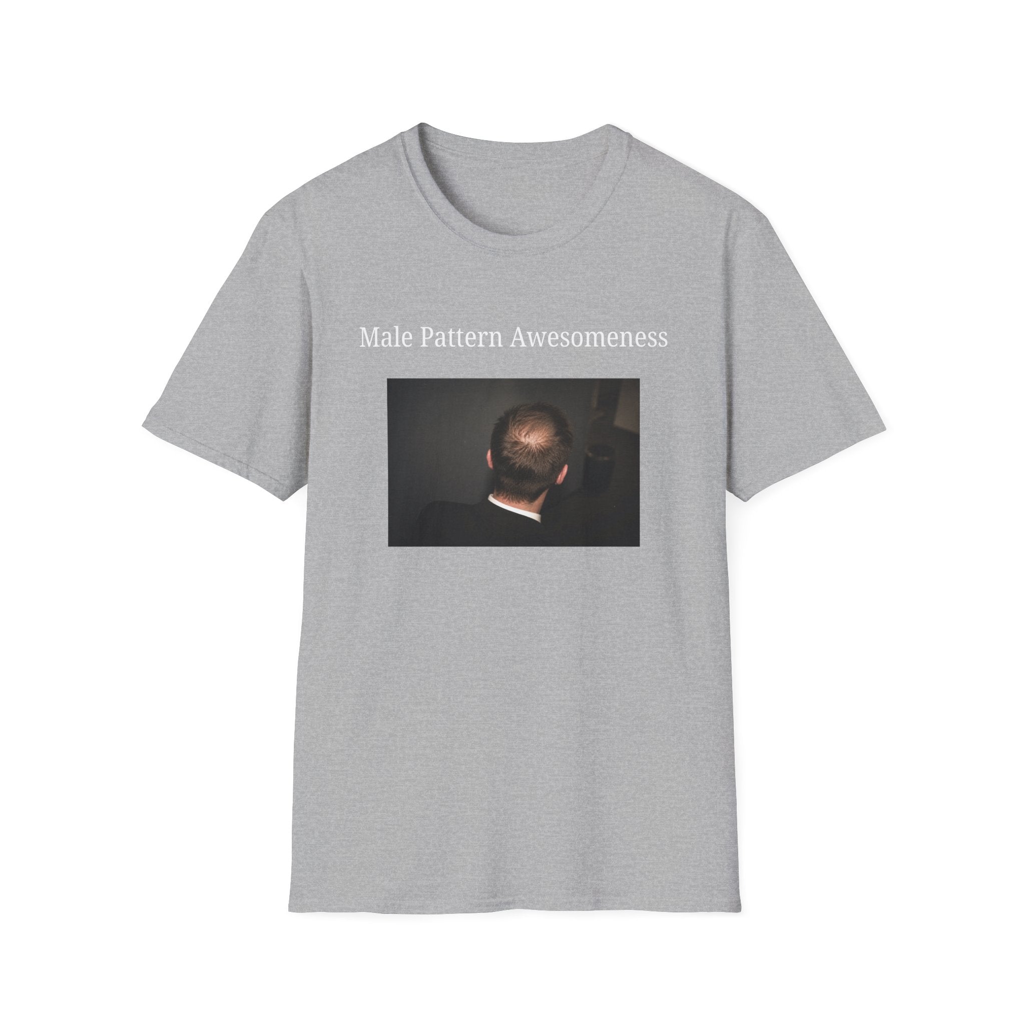 Male Pattern Awesomeness T-Shirt