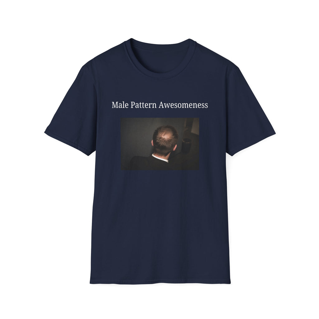 Male Pattern Awesomeness T-Shirt