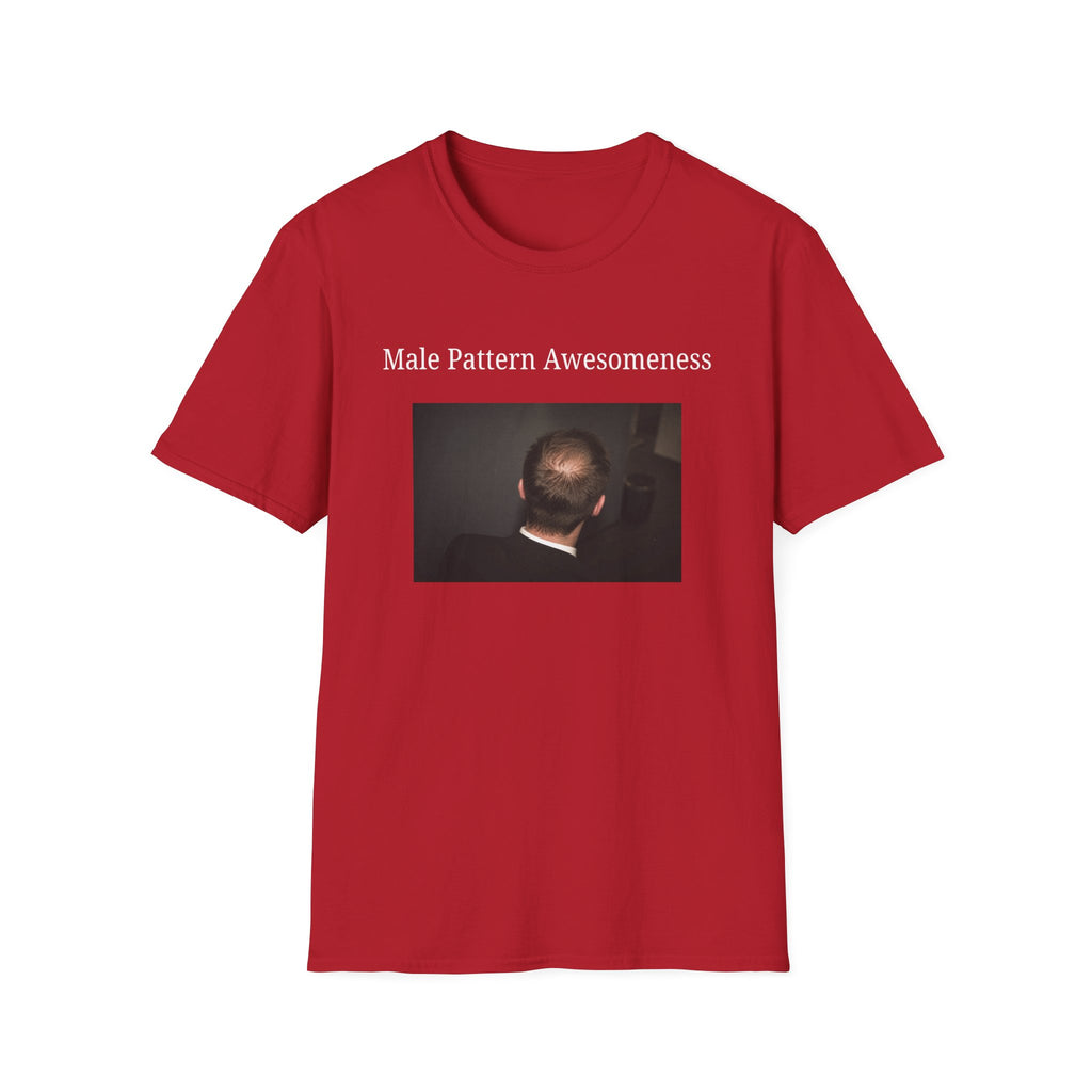 Male Pattern Awesomeness T-Shirt