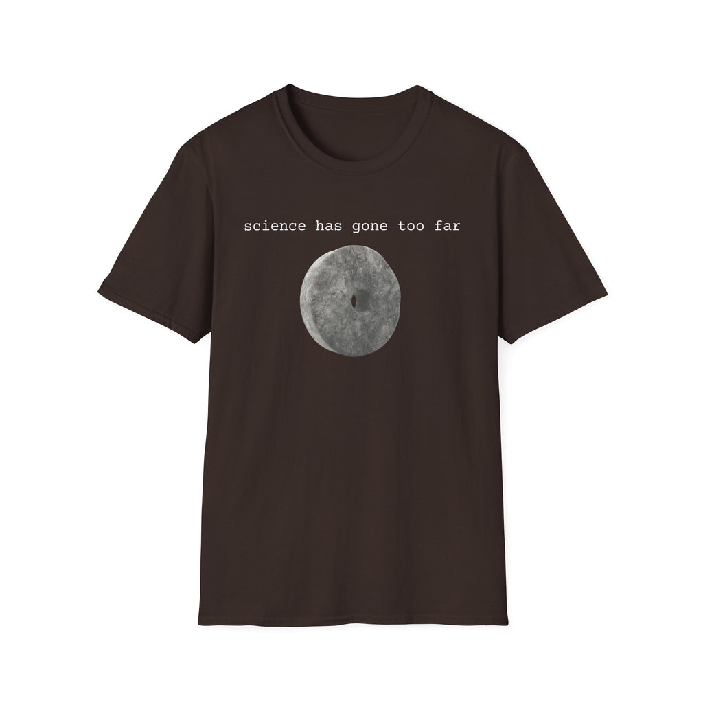 science has gone too far Sumerian wheel T-Shirt