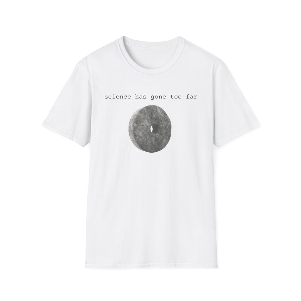 science has gone too far Sumerian wheel T-Shirt