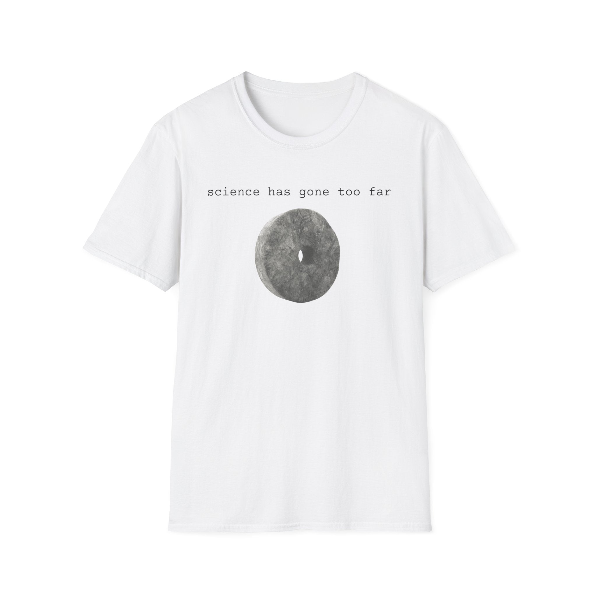 science has gone too far Sumerian wheel T-Shirt