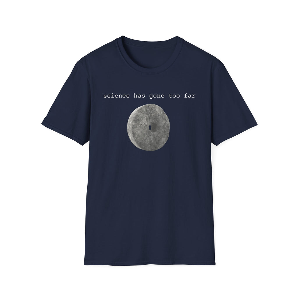 science has gone too far Sumerian wheel T-Shirt