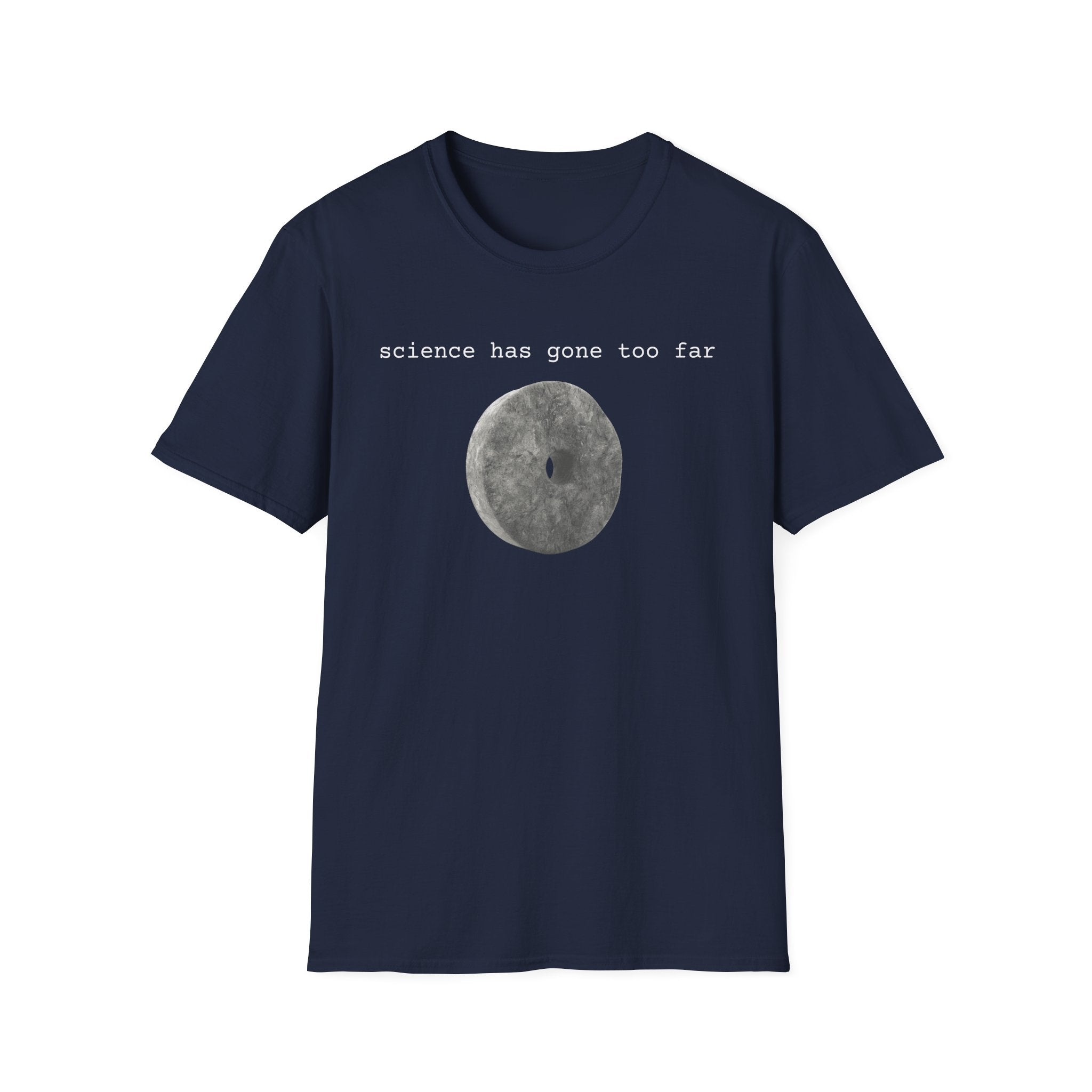 science has gone too far Sumerian wheel T-Shirt